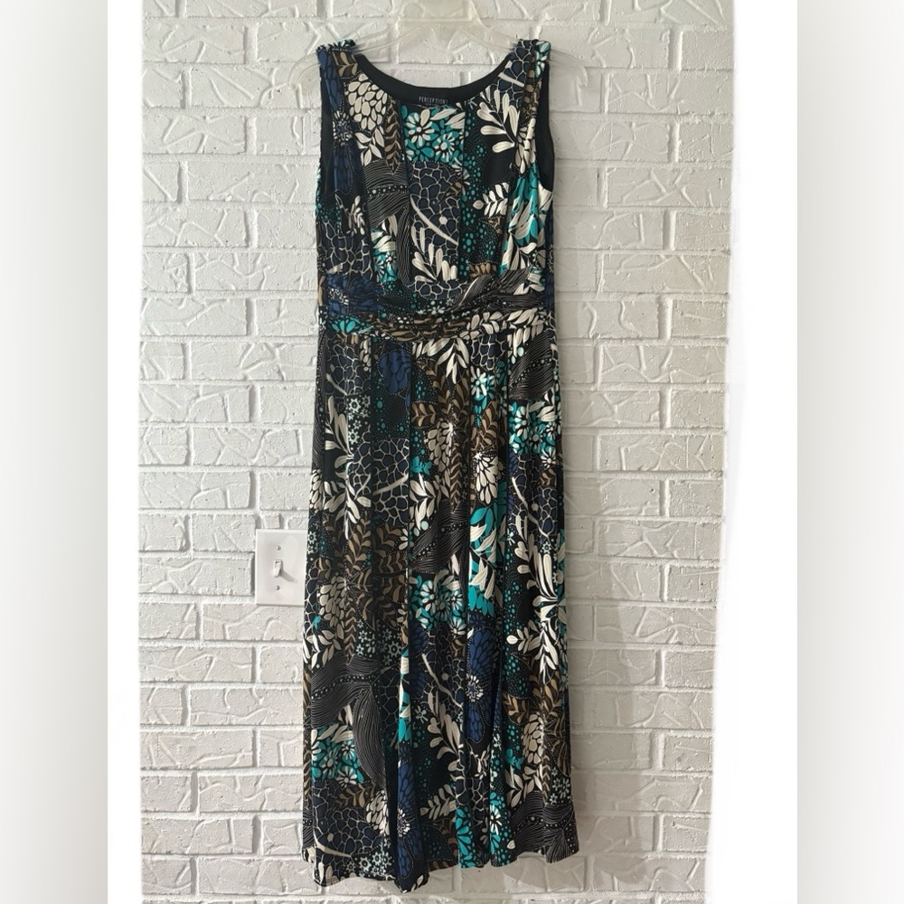 Perceptions Floral Midi Dress